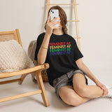 Feminist AF Rainbow Feminist T-Shirt