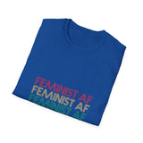 Feminist AF -Rainbow Words