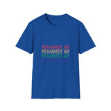 Feminist AF -Rainbow Words